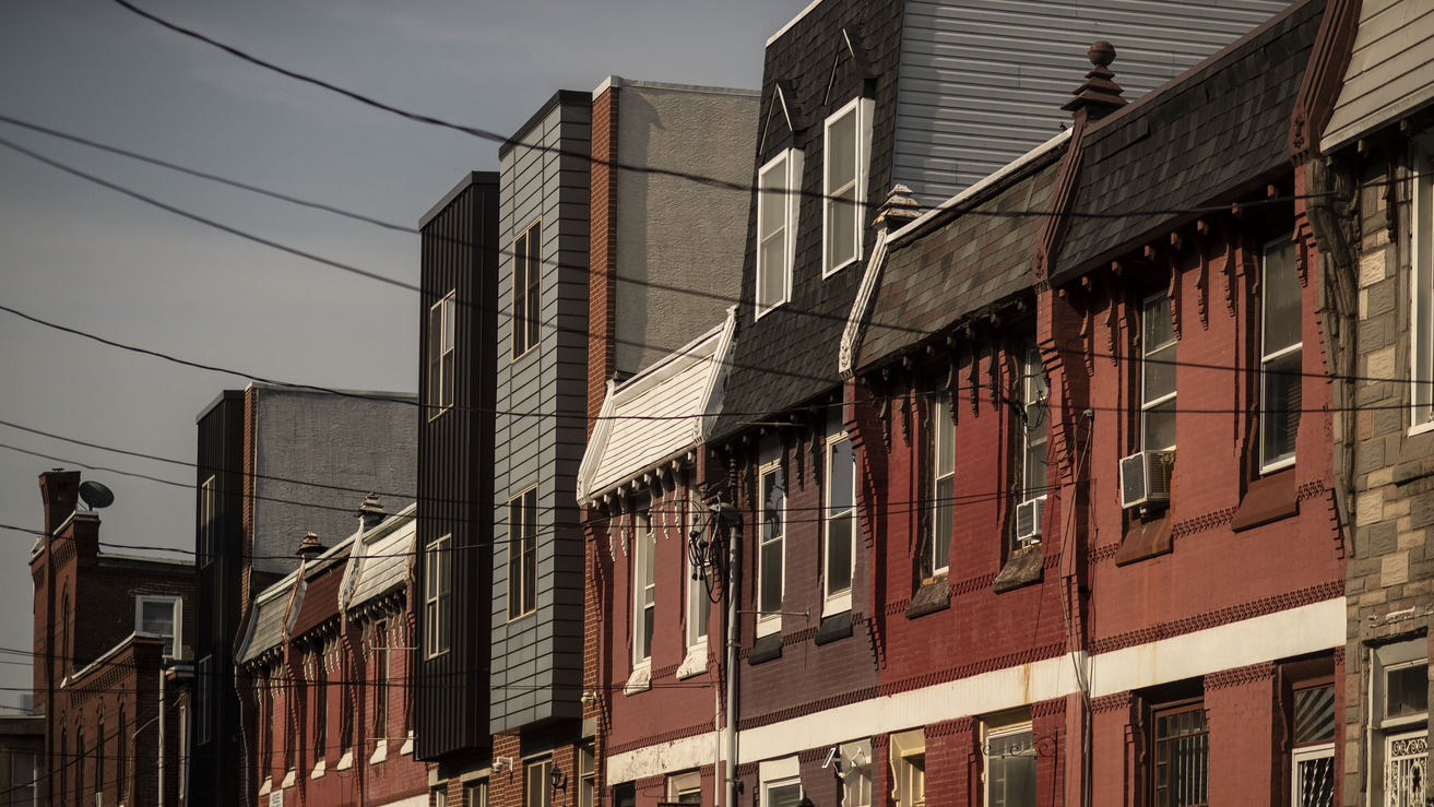 An image of North Philadelphia pictured.