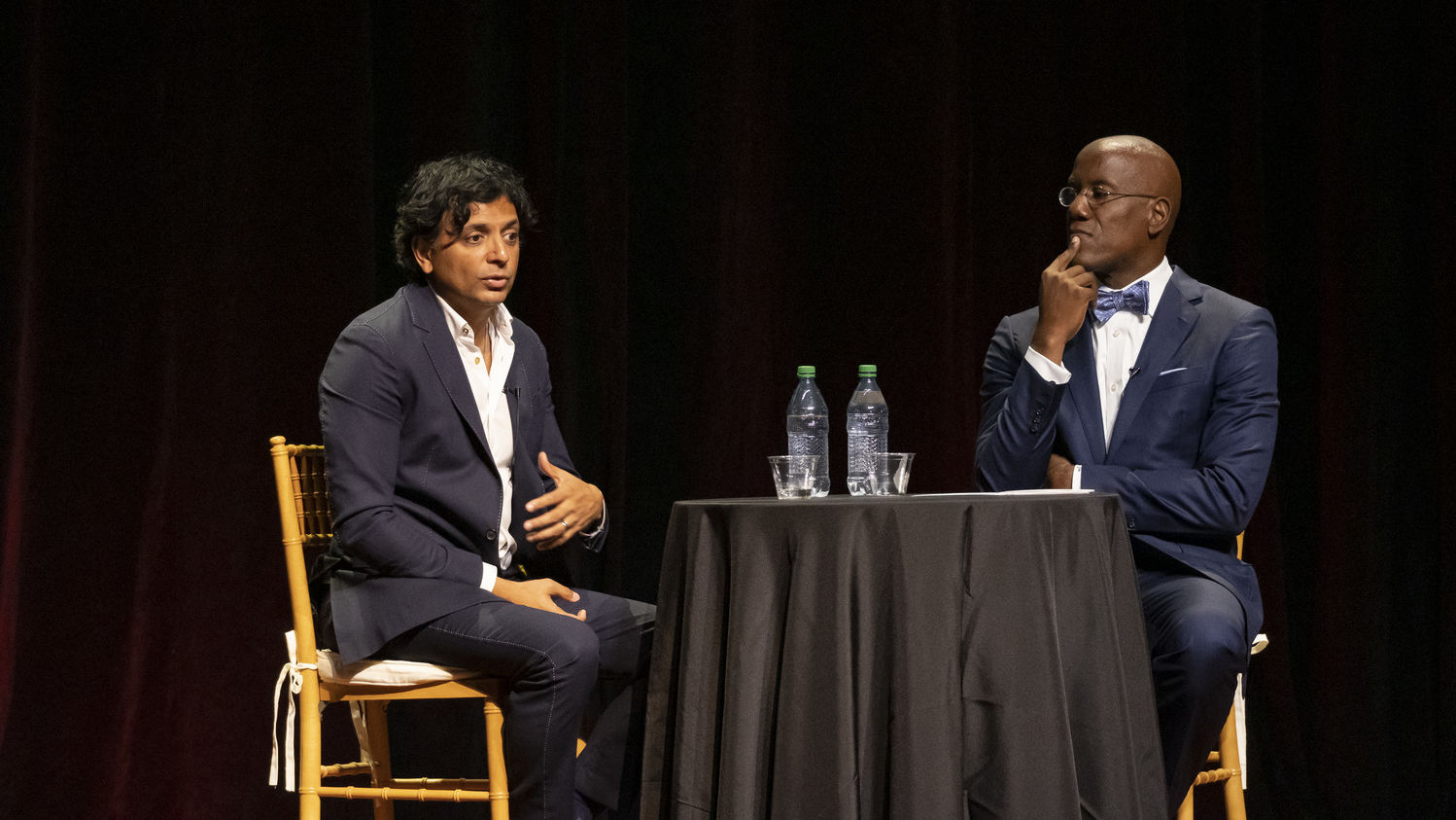 M. Night Shyamalan and President Wingard pictured.