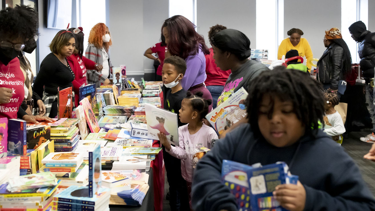 North Philadelphia children receive holiday gifts from Temple University