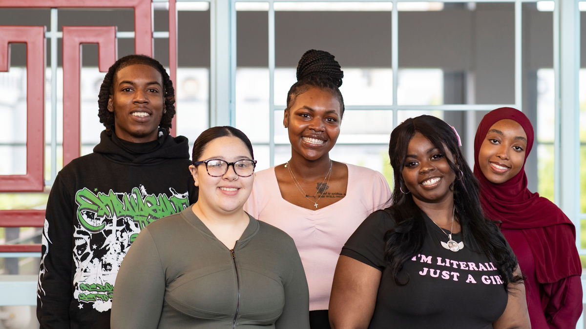  Image of students in Temple’s Cecil B. Moore Scholars Program.    