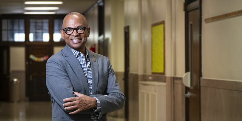 Image portrait of Temple professor James Earl Davis.    