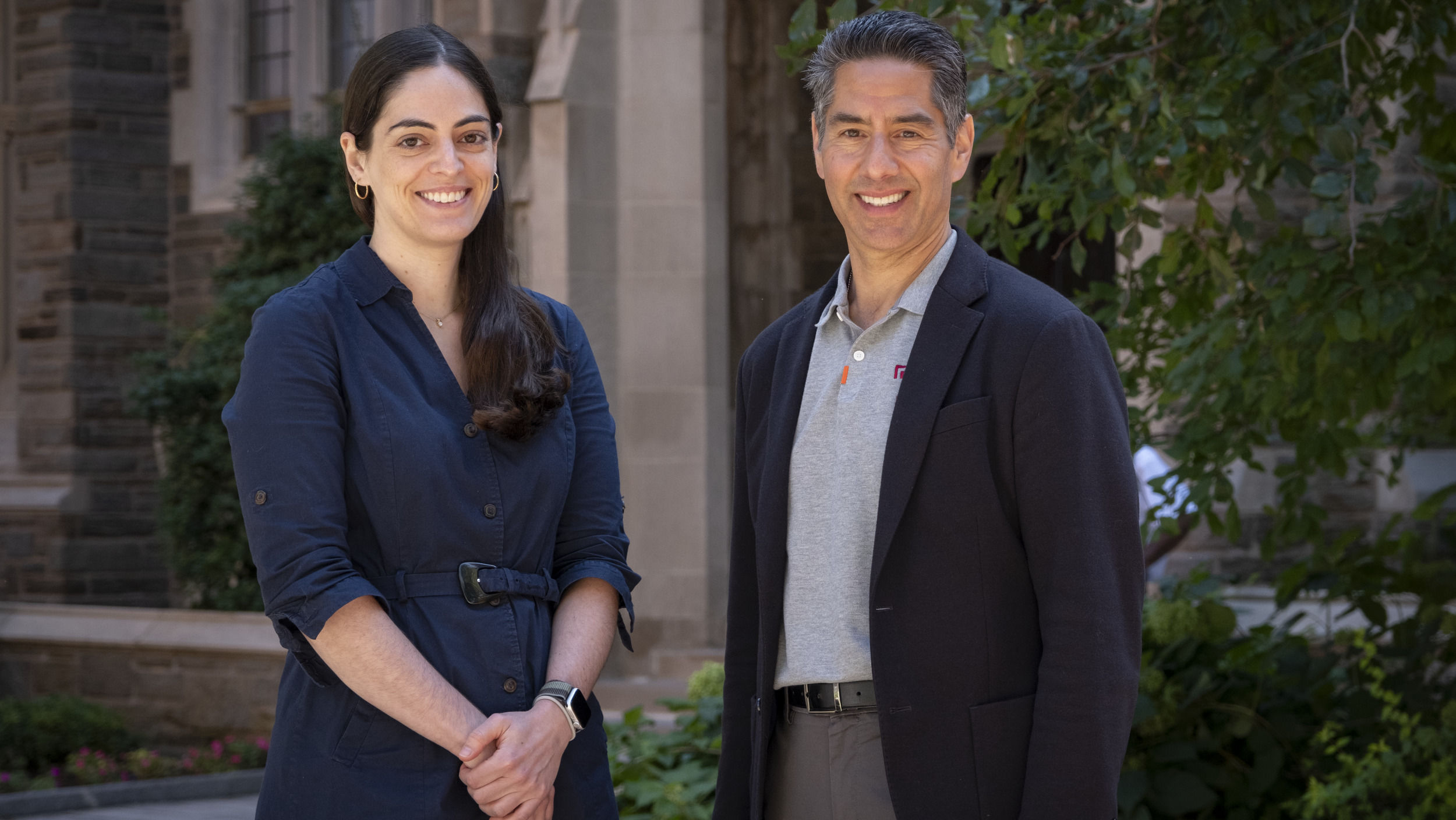 Farrah Al-Mansoor and Ken Kaiser pictured.