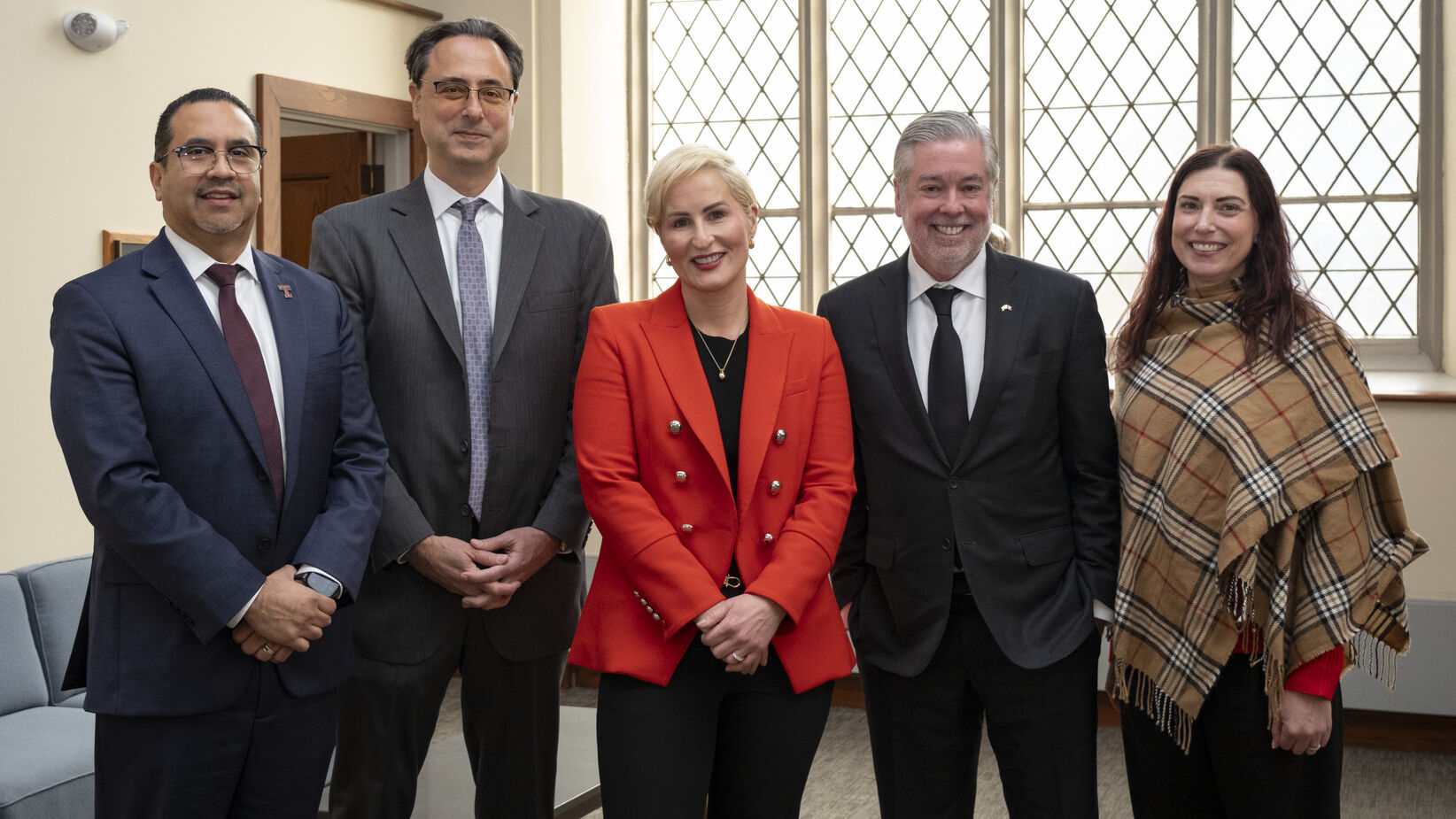 Jose Aviles, Gregory Mandel, Bridget Burns, John Fry and Jodi Bailey pictured.