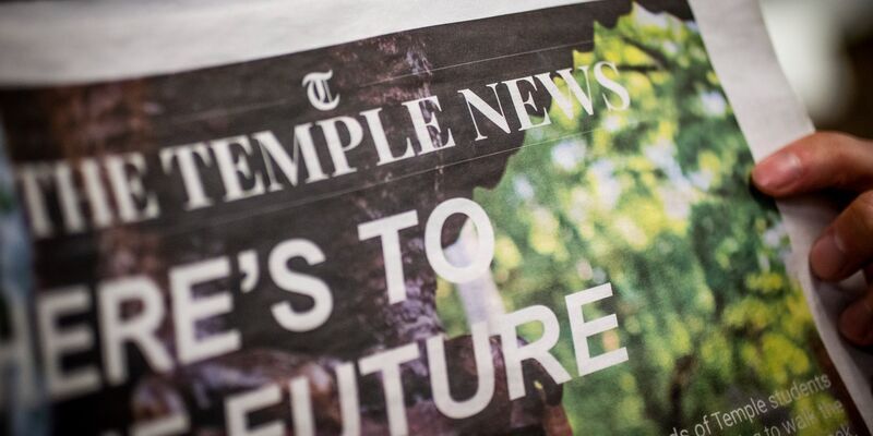 Image of an edition of The Temple News.