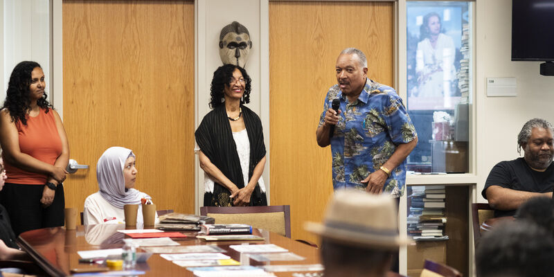 Image of Temple University’s Blockson Afro-American Collection.