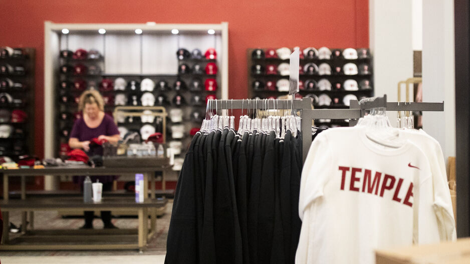 Temple University new bookstore in renovated Paley Hall