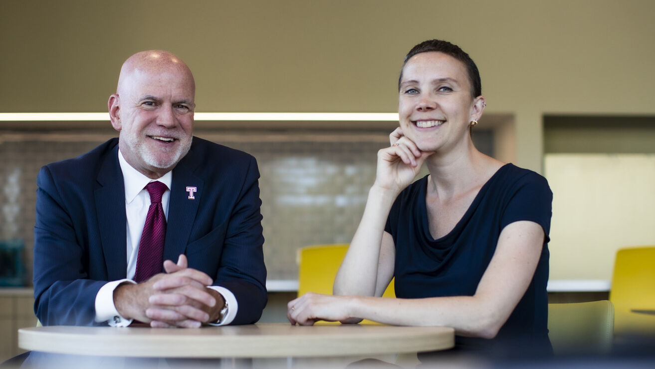 Image of David B. Sarwer and Leah M. Schumacher.