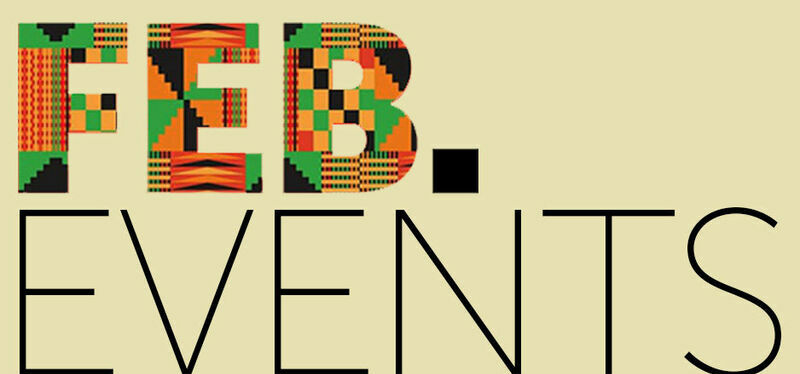 Image of graphic, celebrating Black History Month at Temple.   