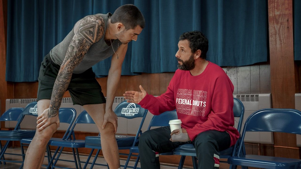 Hustle' review: Adam Sandler's Netflix basketball drama scores - The San  Diego Union-Tribune