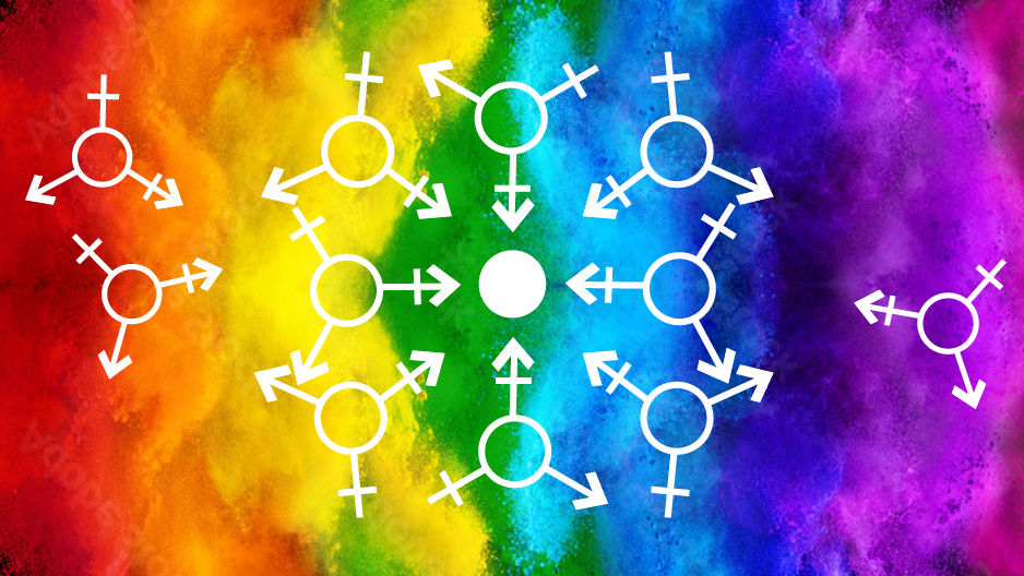 Image of an LGBTQ+ graphic.