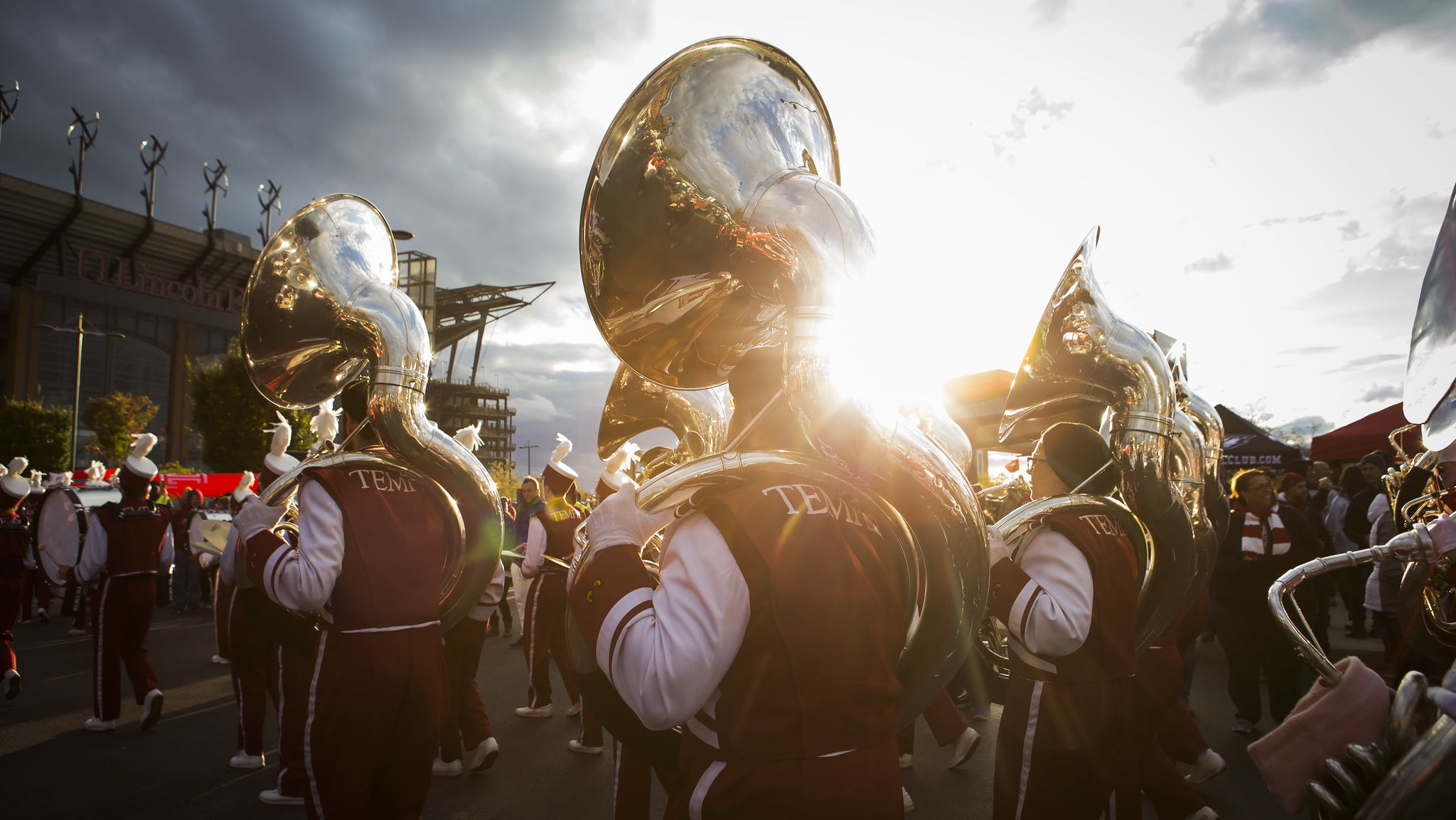 the Diamond Marching Band