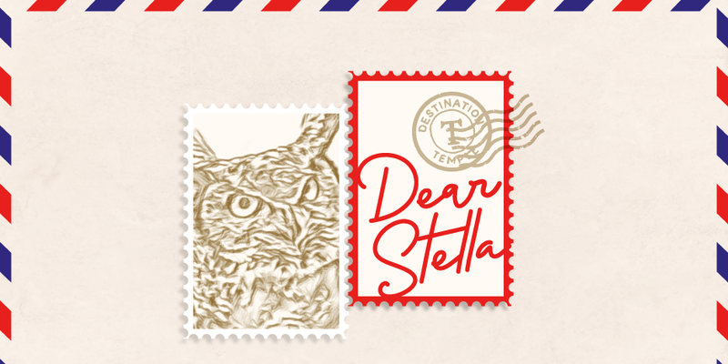 an envelope sent from Stella
