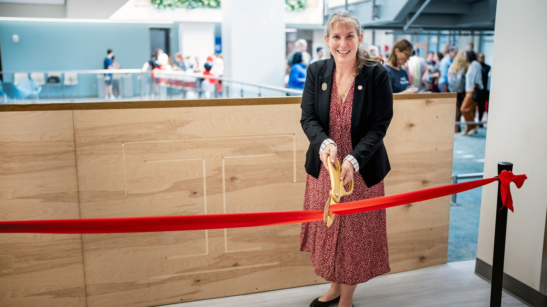 Dean Ibrahim pictured at a soft opening event.