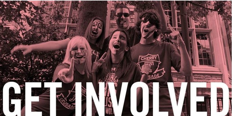 "Get involved" banner