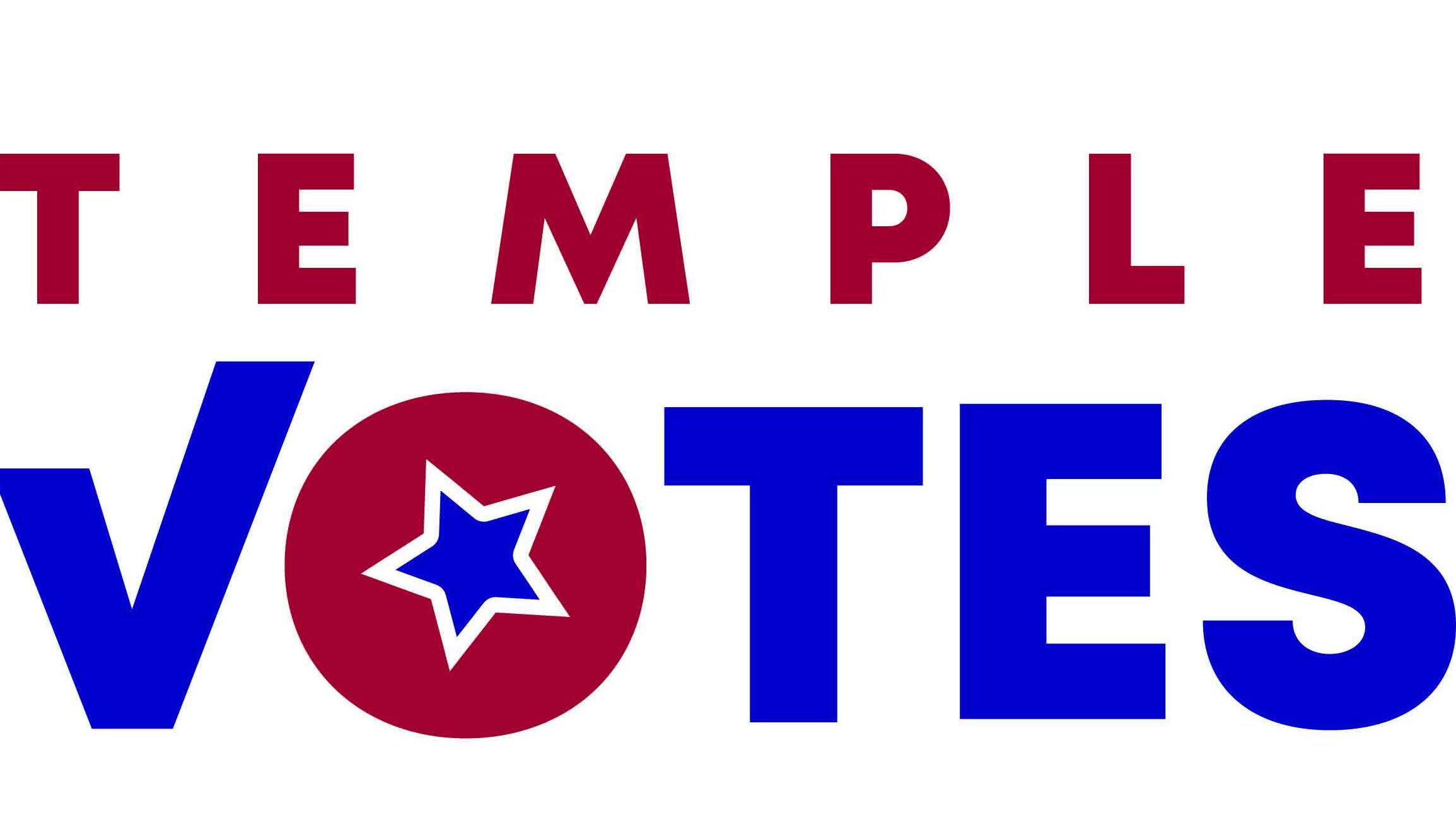 a Temple Votes graphic