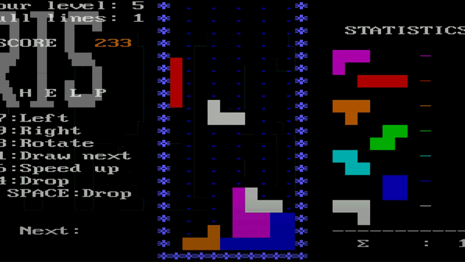 Classic Tetris: Falling blocks - Games With Source