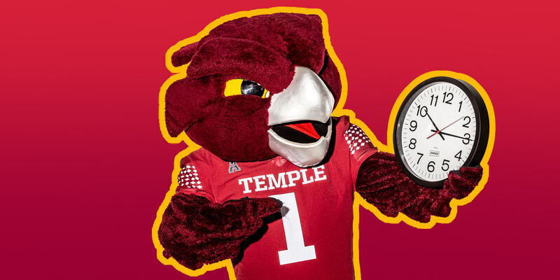 Hooter with a clock