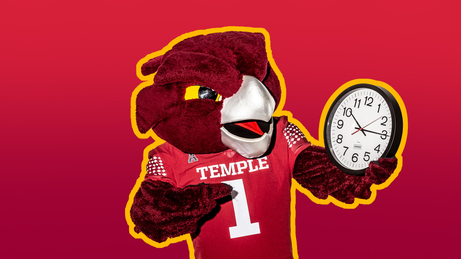 Hooter with a clock
