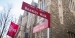 new signs marking Pollett Walk and Beasley Walk on Temple’s campus