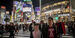 Image of Temple student studying abroad in the night life of Tokyo, Japan.   
