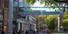 students walking on the Main Campus of Temple University in autumn