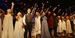 Image of the cast of Goblin Market performing on stage.