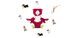 An animated GIF of Hooter meditating while cups of coffee and dogs float around his head.