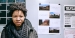 Rasheedah Phillips standing in front of a wall with a calendar and posters.