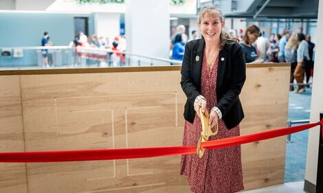 Dean Ibrahim pictured at a soft opening event.