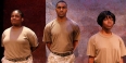 Damon Erik Williams acting in a Temple production