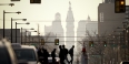 Philadelphia City Hall from North Broad Street. 