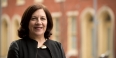 Assistant Professor Ellen Weber on Temple University’s campus.