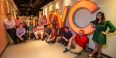 22 Temple University students who interned at QVC