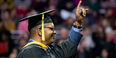 Jeff Chapman at graduation