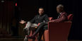 Actor Jesse Williams on campus in 2019.