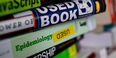 stack of textbooks