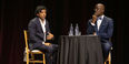 M. Night Shyamalan and President Wingard pictured.