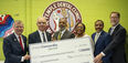 Check presentation at the dental clinic pictured.
