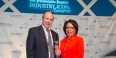 Bill Marimow and JoAnne Epps standing together and smiling.