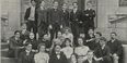 A group photo of Temple's Class of 1900.