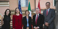 Temple university leaders at the opening of Temple Rome's new location