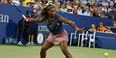 Image of Serena Williams playing tennis.