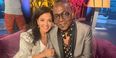 Suzette Charles with bassist Randy Jackson.