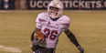 Travon Williams on the field