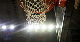 A basketball net