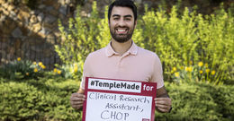 #TempleMade for clinical research assistant, CHOP