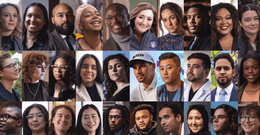 A collage of headshots of Temple’s 30 Under 30 honorees for 2023