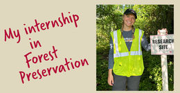Kelly Meinert at Ambler Field Station