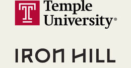 Temple University and Iron Hill logos pictured.