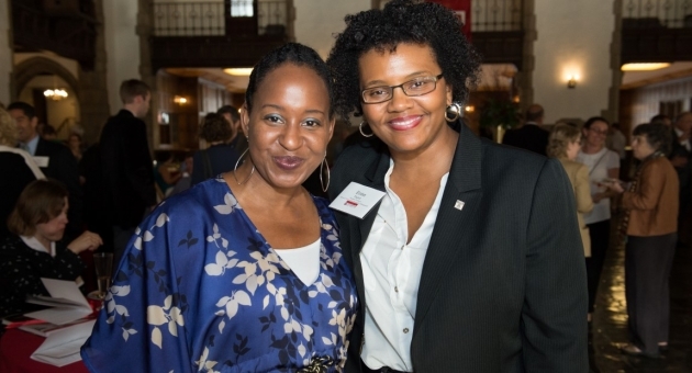 New faculty members at reception